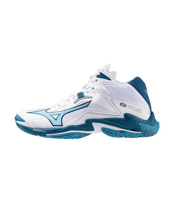 Zapatillas Mizuno Wave Lightning Z8 Mid Blanco/Azul 2024