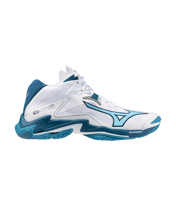 Mizuno Lightning Z8 Mid white shoes 2024