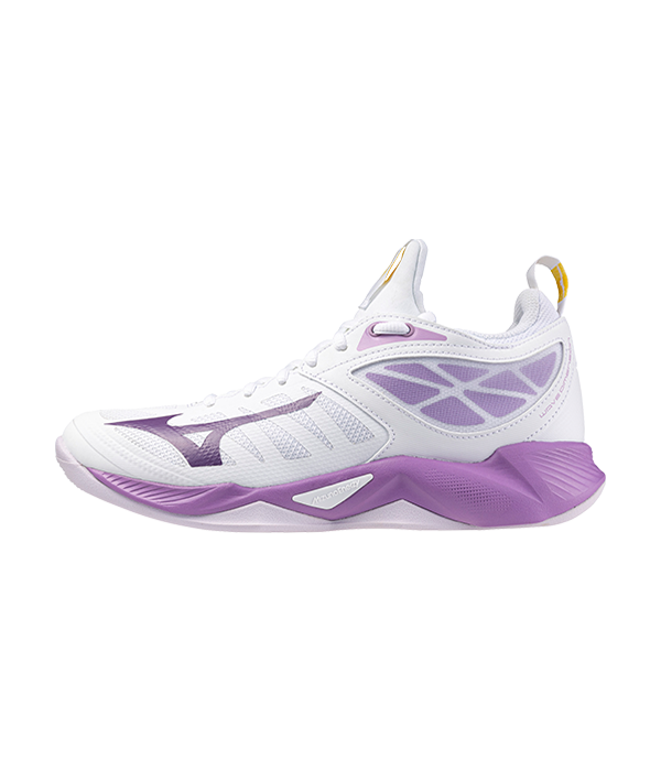 Mizuno Wave Dimension Women White/Purple 2024 Shoes 