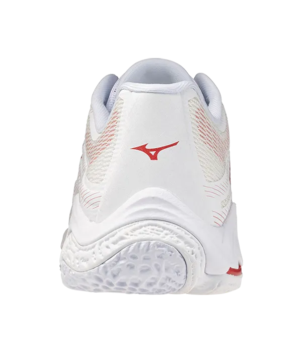 Mizuno Wave Lightning Elite White/Red Women's Sneakers 2026