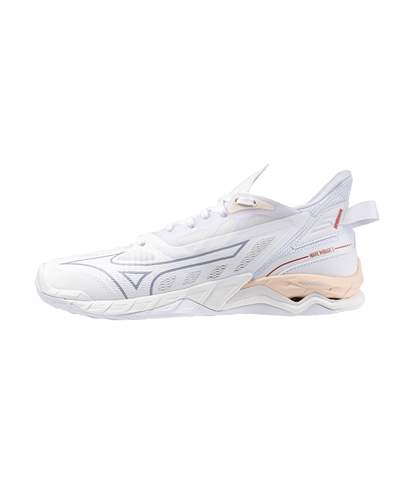 Mizuno Wave Mirage 5 Women Shoes White/Coral 2024