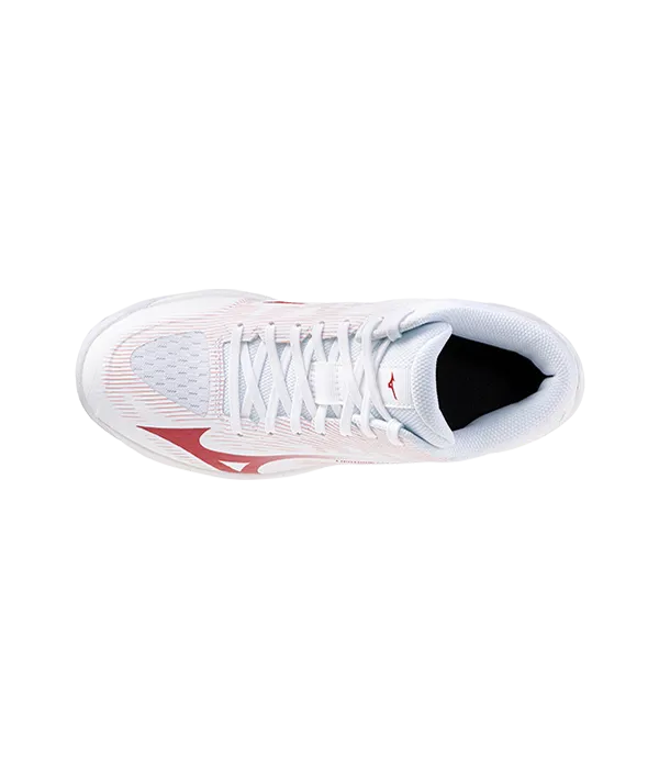 Mizuno Lightning Select MID White/Red Women's Sneakers 2026