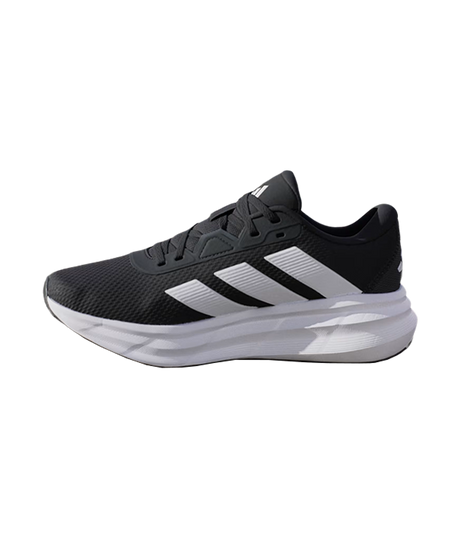Zapatilla Adidas Running Galaxy 7 Hombre Negro/Blanco 2025