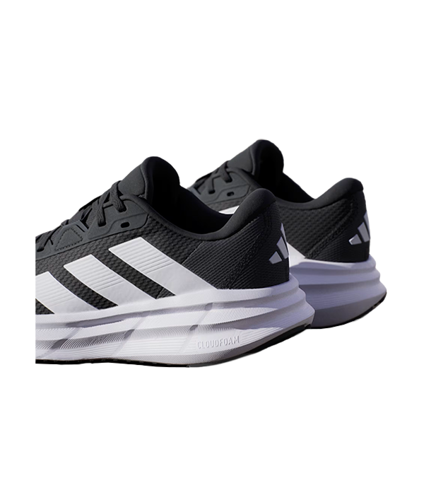Zapatilla Adidas Running Galaxy 7 Hombre Negro/Blanco 2025