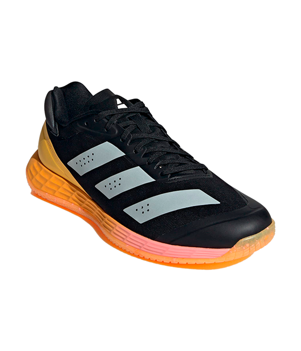 Zapatilla Adidas Adizero Fastcourt M Negro Naranja 2024 PadelPROShop HandballPROShop