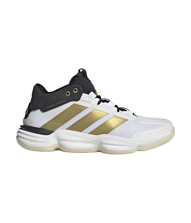 Zapatillas Adidas Courtstabil 2026 Blanco/Dorado