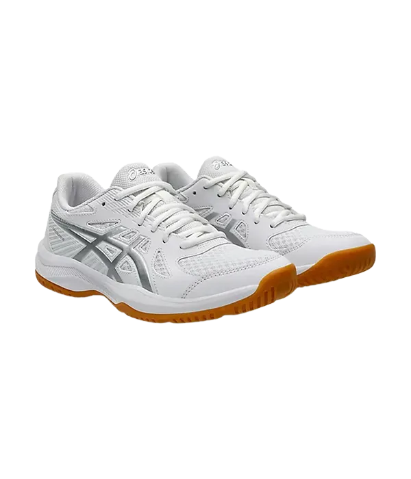 Zapatillas Asics UPCOURT 6 Blanco/Plata 2026