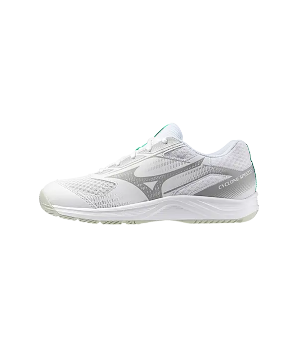 Zapatillas Mizuno Cyclone Speed 5 Blanco/Plata 2025