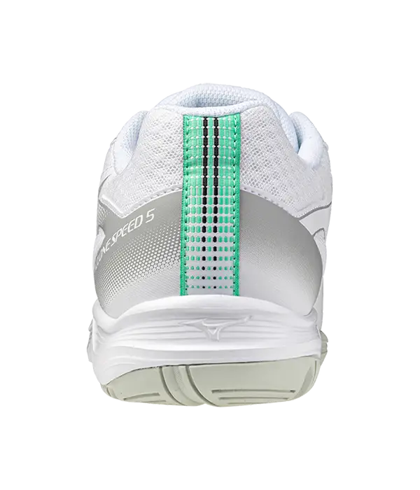 Zapatillas Mizuno Cyclone Speed 5 Blanco/Plata 2025
