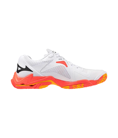 Zapatillas Mizuno Wave Lightning Z8 Blanco/Rojo/Amarillo 2025
