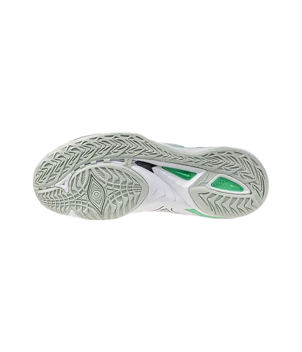Mizuno Wave Mirage White/Emerald 2025 Sneakers