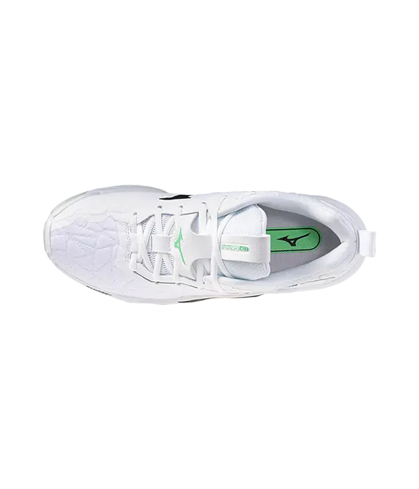 Mizuno Wave Stealth Neo 2 White/Green 2025 Sneakers