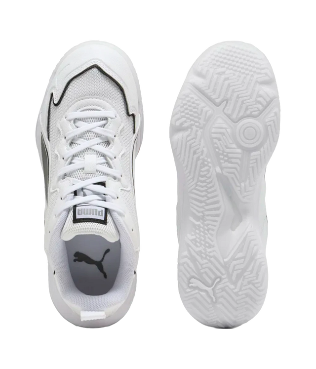 Zapatillas Puma Solarflash 4 Junior Blanco/ Plata 2026