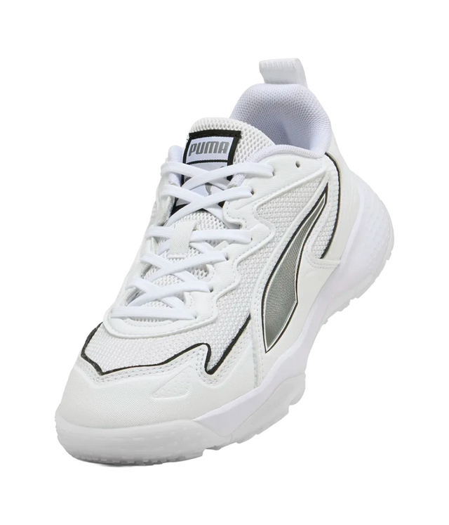 Zapatillas Puma Solarflash 4 Junior Blanco/ Plata 2026
