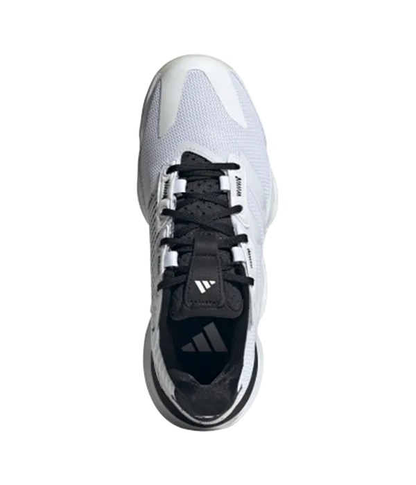 Zapatillas Adidas Courtstabil Blancas/Negras Mujer 2026 cenital