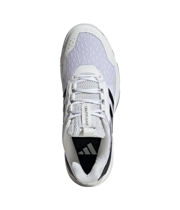 Zapatillas Adidas Crazyflight Blancas/Negras 2026 cenital
