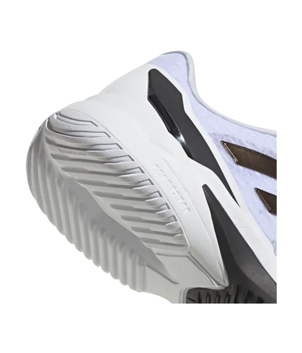 Zapatillas Adidas Crazyflight Blancas/Negras 2026 talón