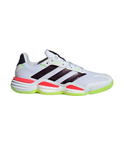 Zapatillas Adidas Stabil 16 Blanco/Naranja/Verde pistacho 2025