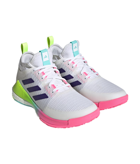 Adidas Crazyflight Mid White/Multicolor 2024 Shoes