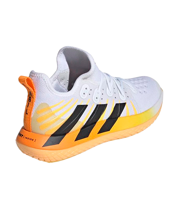 Zapatillas Adidas Stabil Next Gen Blanco/Naranja 2024