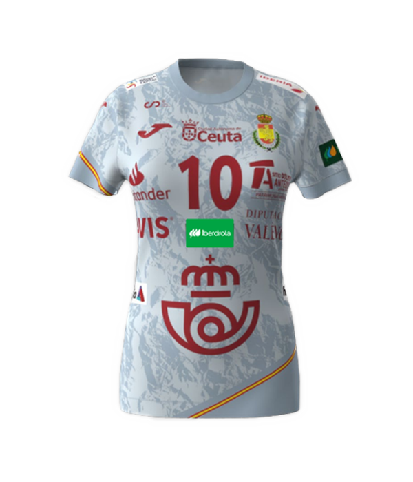 Joma Spain Women's Handball T-shirt White 2023/2024