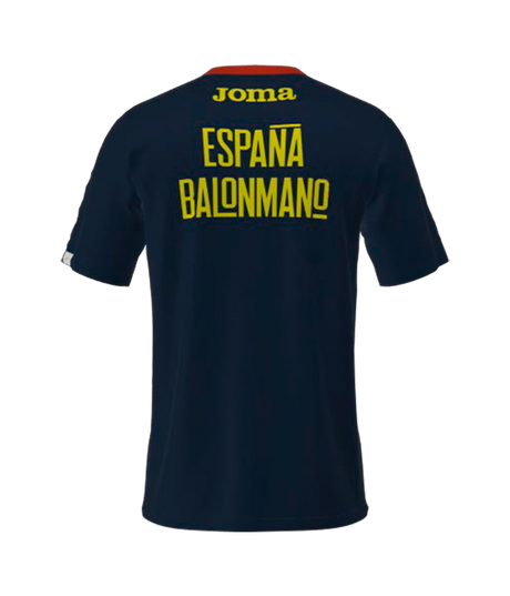 Camiseta Joma España Balonmano Staff Azul Marino 2025