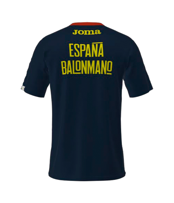 Camiseta Joma España Balonmano Staff Azul Marino 2025