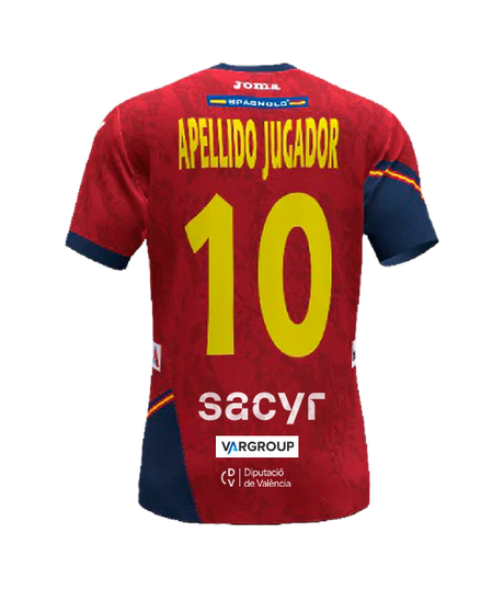 Joma Spain Men's Handball Shirt Red 2024/2025