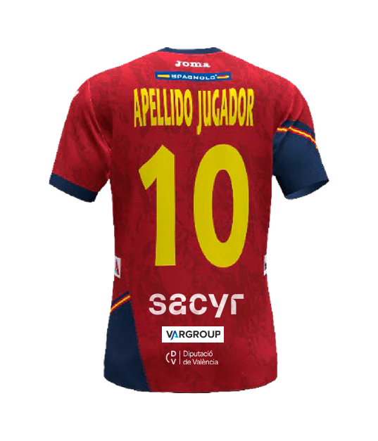 Joma Spain Men's Handball Shirt Red 2024/2025