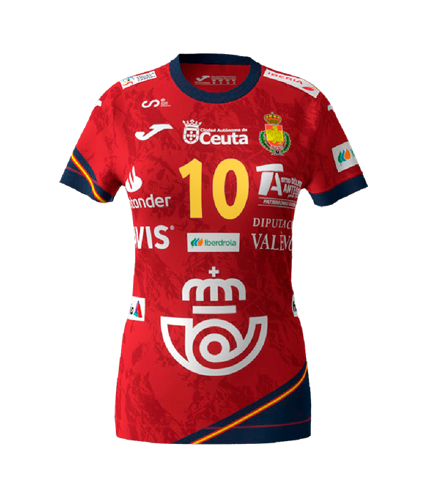 Camiseta Joma España Balonmano Femenino Rojo 2023/2024