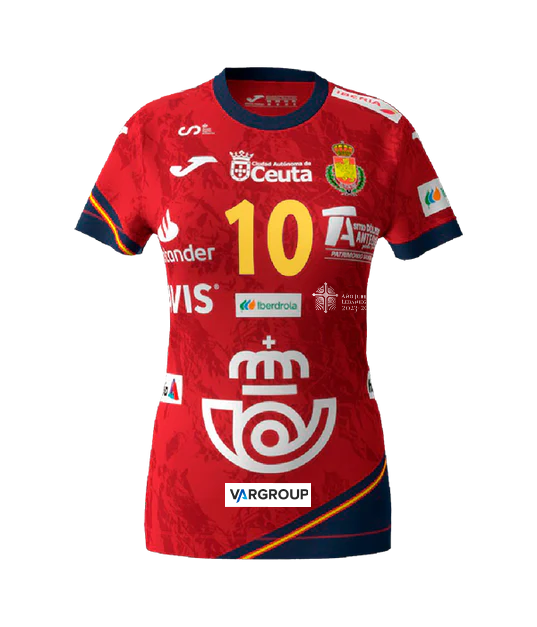 Joma Spain Women's Handball Shirt Red 2024/2025