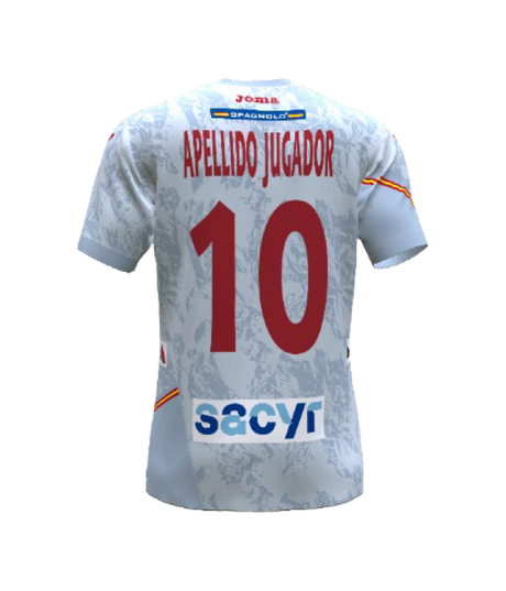 Camiseta Joma España Balonmano Masculino Blanco 2023/2024