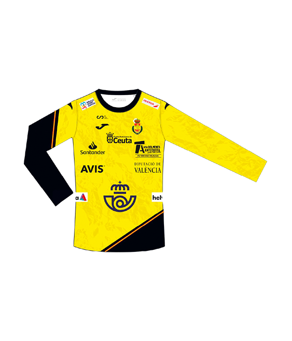 Camiseta Portero Joma España Balonmano Amarillo 2023/2024