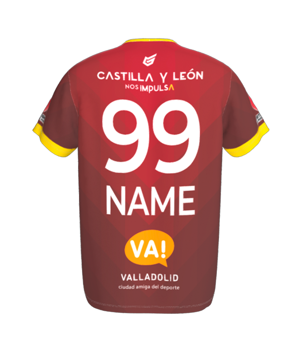 Camiseta Oficial Club Atlético Valladolid Rojo 2023/2024