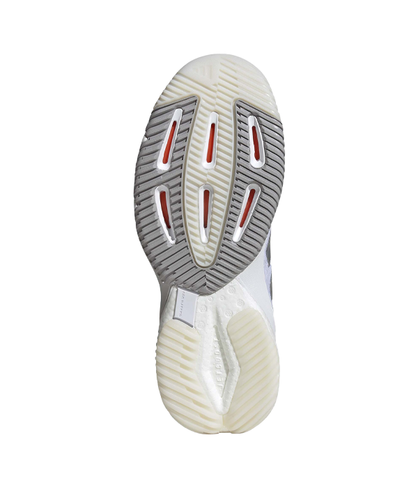 Zapatillas Adidas Crazyflight 5 Women Blanco/Plata 2024