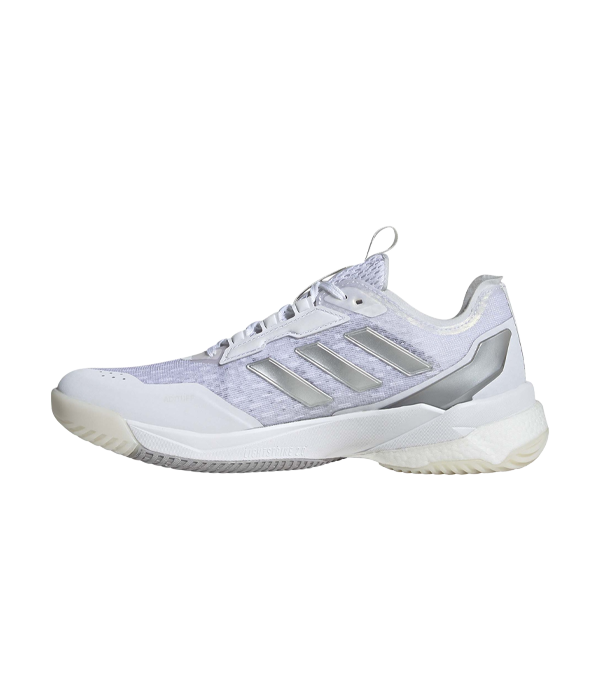 Zapatillas Adidas Crazyflight 5 Women Blanco/Plata 2024