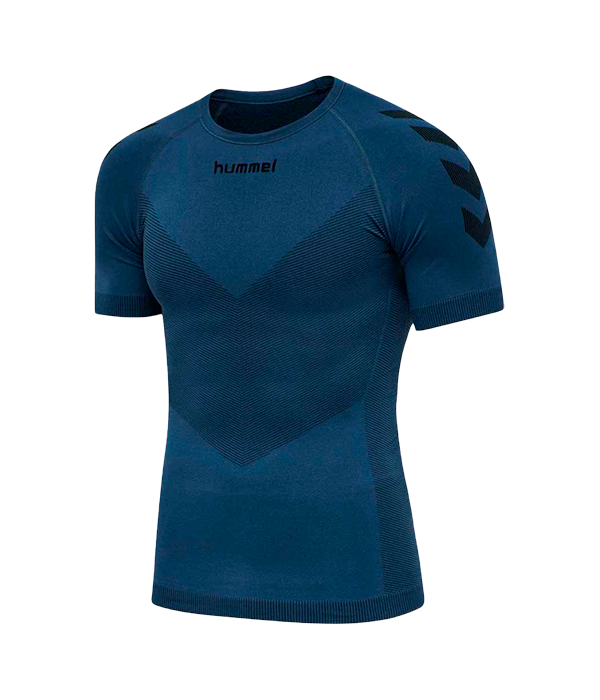 Camiseta Hummel F1RST Seamless S/S Azul 2023