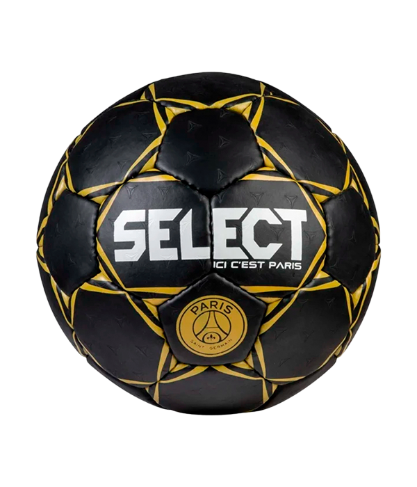 Balón Select PSG Ici C'est Paris Negro/Dorado 2024