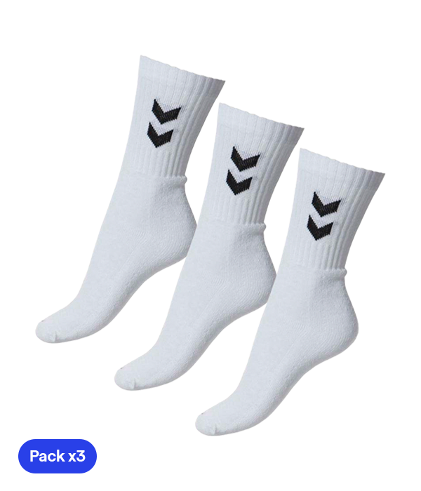 Hummel Basic socks (x3) White