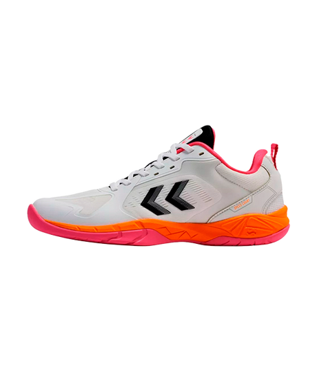 Zapatillas Hummel Speed Court Blanco/Rosa 2025