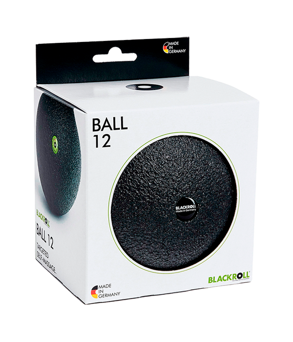 Pelota 12cm Blackroll Rugoso Negro