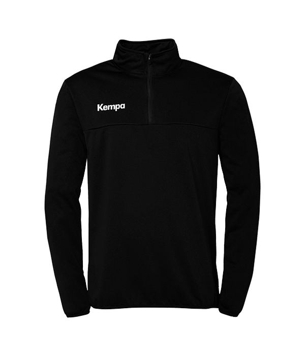 Sudadera Kempa 1/4 Zip Top Negra