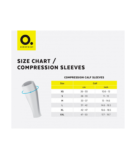 Perneras de compresión Zero Point Performance Hard Amarillo