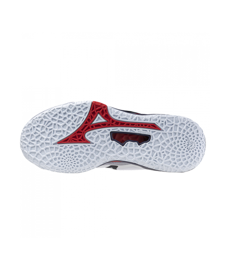 Mizuno Wave Stealth Neo White/Red Shoes