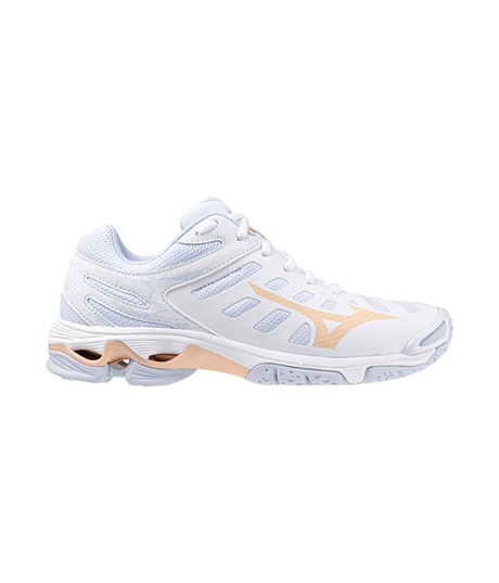 Mizuno Wave Voltage Woman White Shoes