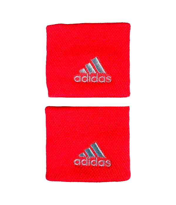 Muñequeras Adidas Cortas Rojo 2024