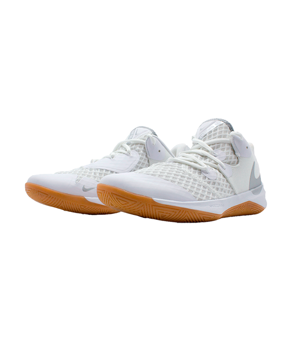 Nike Zoom Hyperspeed Court White/Gray Shoes