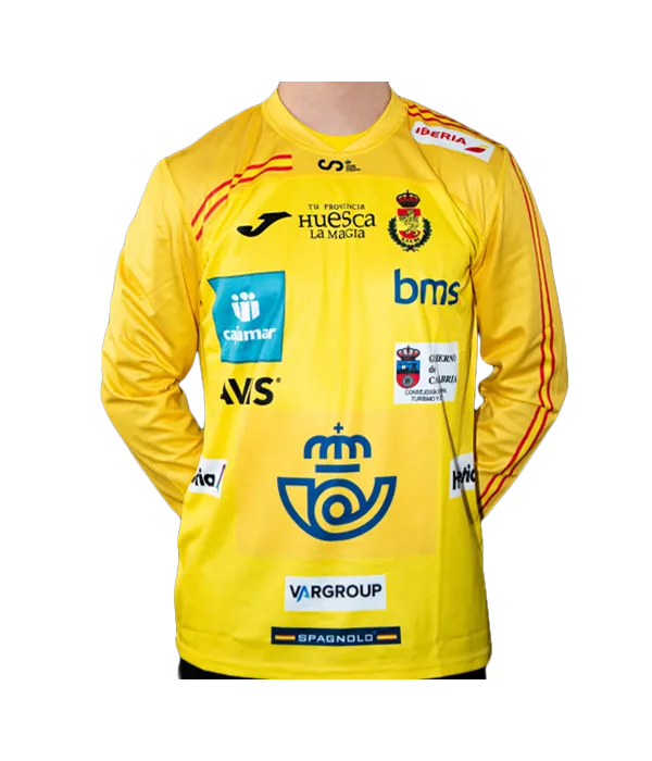 Camiseta Joma España Balonmano Portero Amarilla 2026