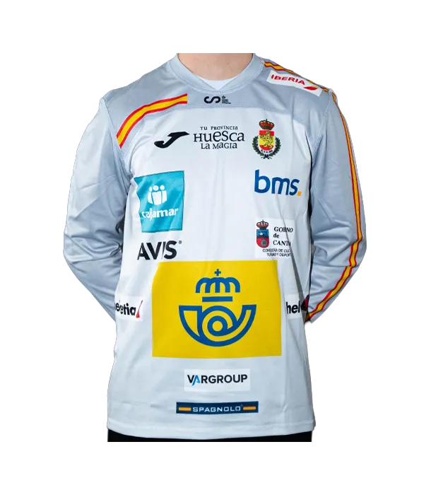 Camiseta Joma España Balonmano Portero Gris 2026