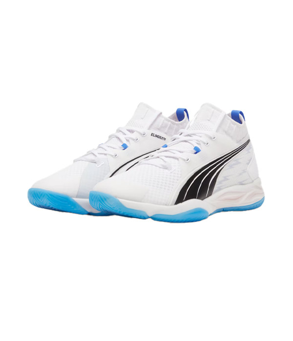 Zapatillas Puma Eliminate Nitro SQD Blanco/Azul 2025